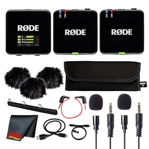 Rode Wireless GO III (Gen 3) Dual Channel Mic System | Compact 2.4